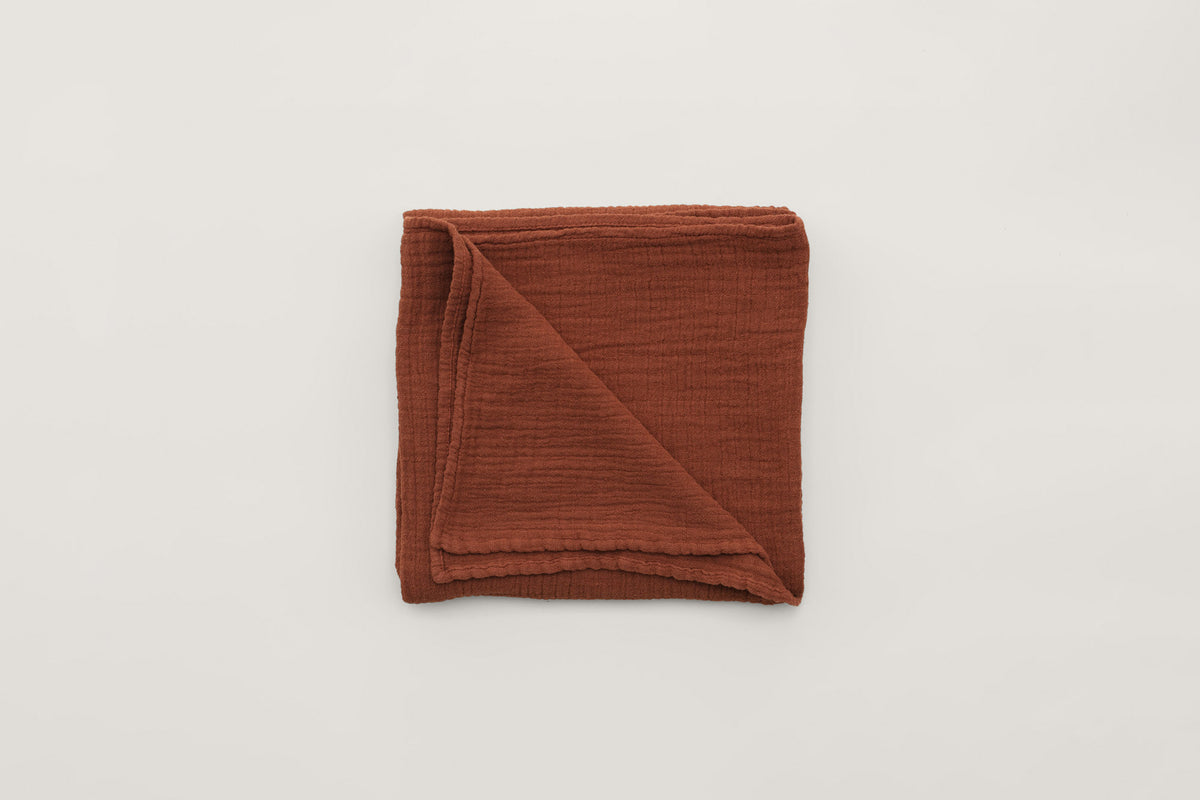 Couverture Maxi Lange Cinnamon Garbo & Friends - lange plaid gaze de