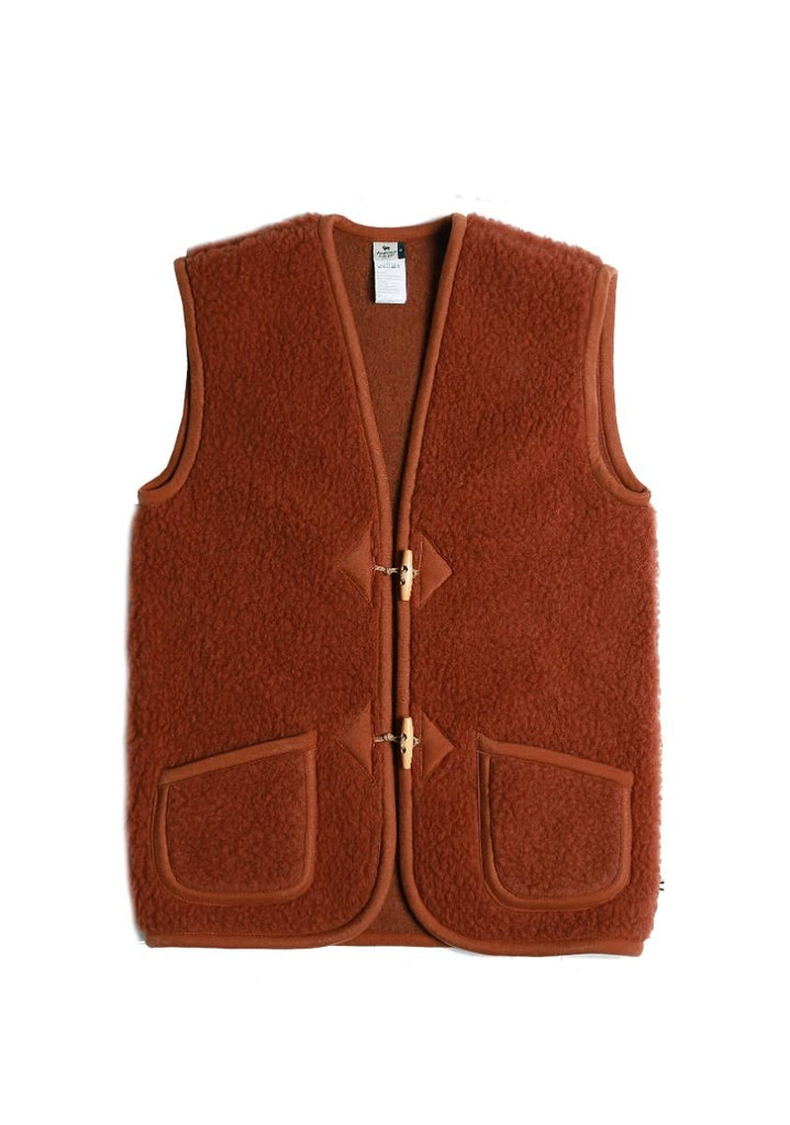 Alwero body warmer Alpen Adulte Fox - Gilet Alwero Alpen Fox Adulte sans manches laine polaire