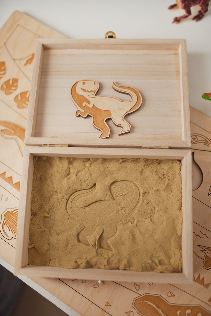 Stuka Puka Puzzle dinosaures - pédagogie Montessori - jeux éducatifs en bois - Puzzle éducatif en bois