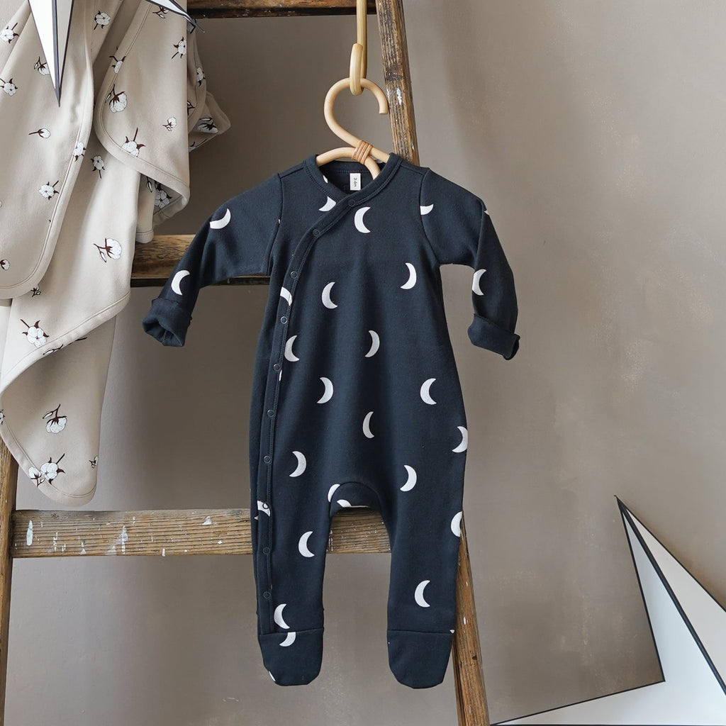 Combinaison pyjama bébé dors-bien Organic Zoo Midnight coton bio